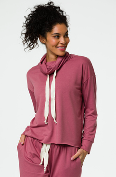 Onzie Onzie Cowl Neck Top Onzie Onzie Cowl Neck Top