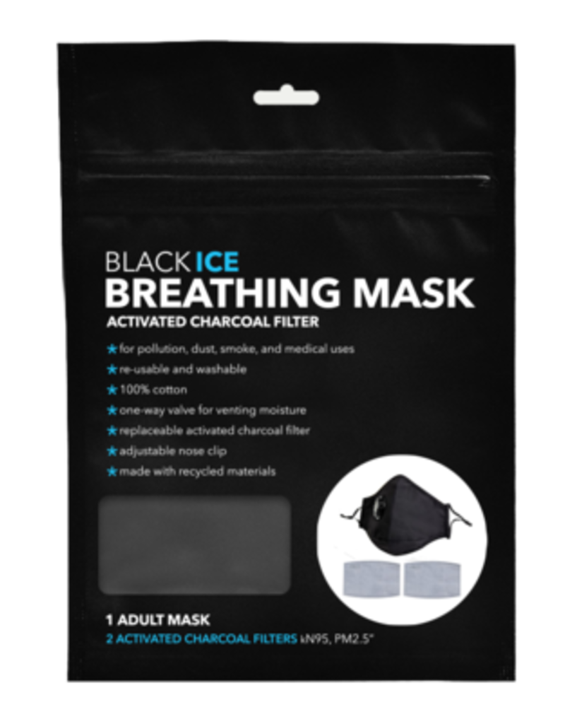 Black Ice Breathing Mask - Adult