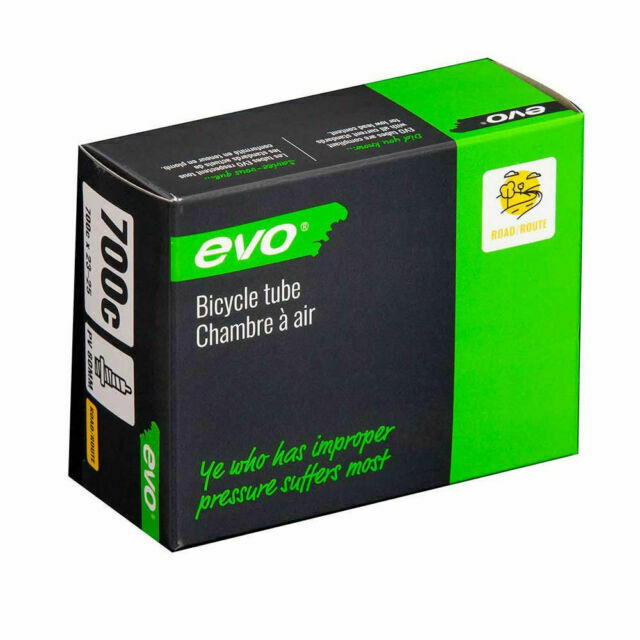 EVO ROAD TUBE PRESTA 80MM 700X23-25C EVO ROAD TUBE PRESTA 80MM 700X23-25C