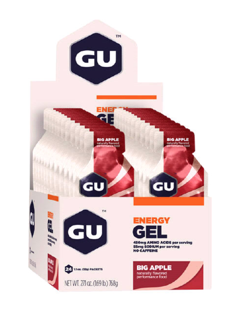 Gu GU ENERGY GEL APPLE Box of 24