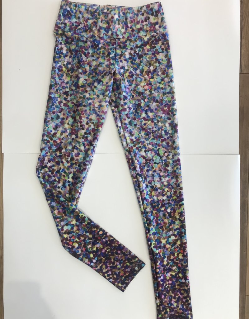 RESALE - Womens GoldSheep Confetti Legging (medium)
