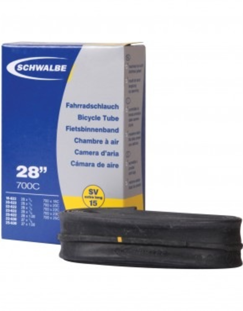 Schwable SCHWALBE ROAD TUBE PRESTA 80MM 700X18-25C