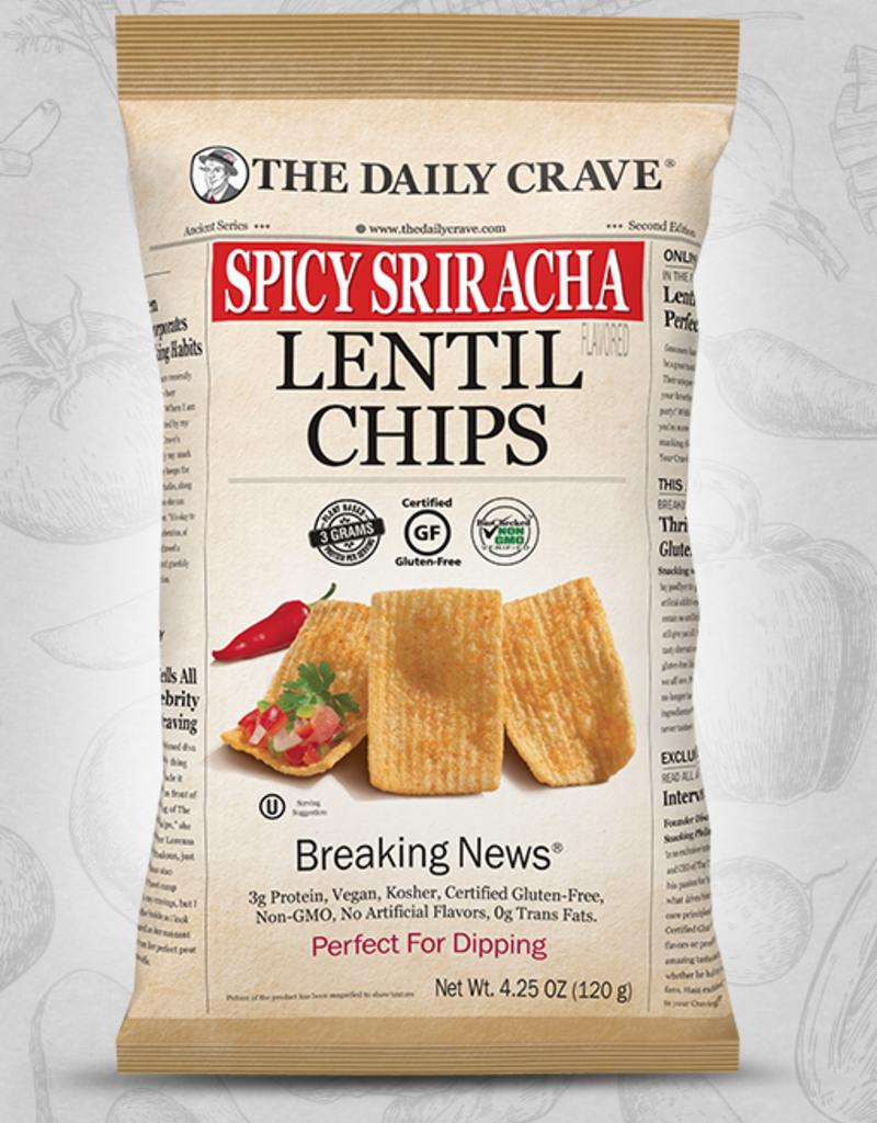 the Daily Crave The Daily Crave Lentil Chips