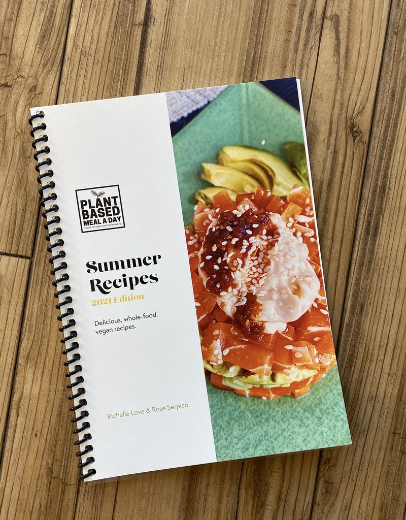 Plant Based Meal A Day PBMD Summer Recipes Cookbook
