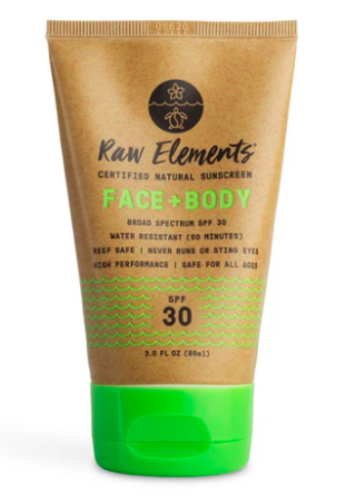 Raw Elements Raw Elements Face and Body Natural Mineral Sunscreen