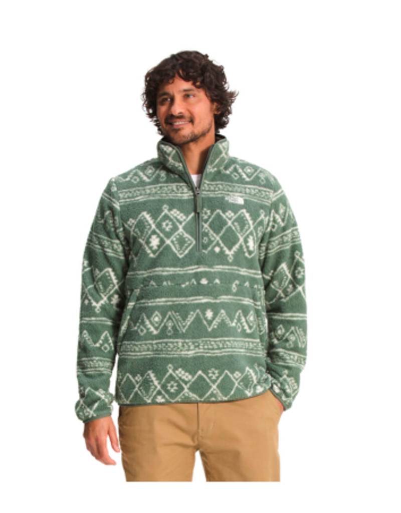 THE NORTH FACE The North Face Men's Printed Dunraven Sherpa 1/4 zip Hoodie