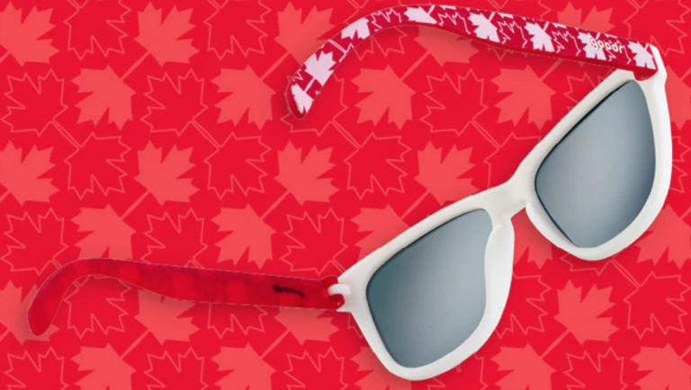 GOODR Goodr Sunglasses Let's Get Canucked Up (Canada Day)