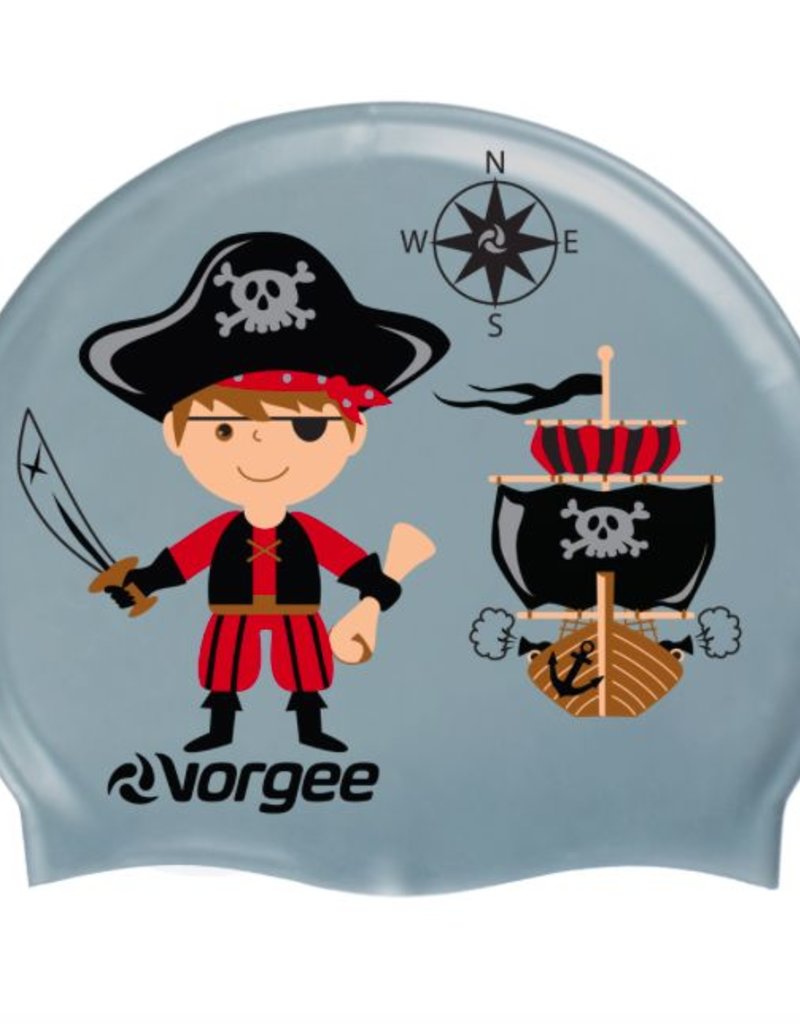 Vorgee Youth Silicone Character Swim Cap