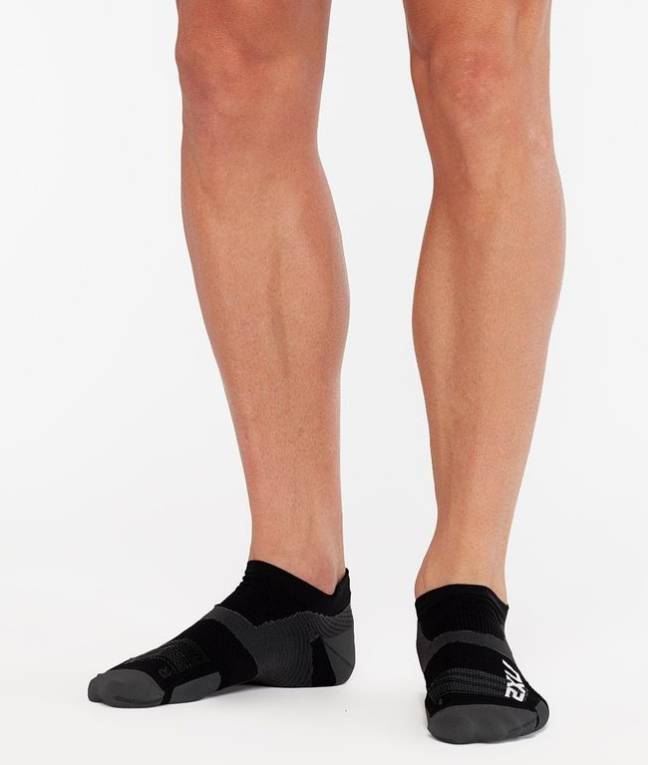 2XU VECTR ULTRALIGHT NO SHOW COMPRESSION SOCKS 2XU VECTR ULTRALIGHT NO SHOW COMPRESSION SOCKS