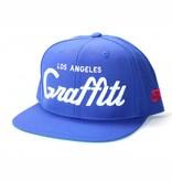 Graffiti The City Snapback - Los Angeles Graffiti - True Blue
