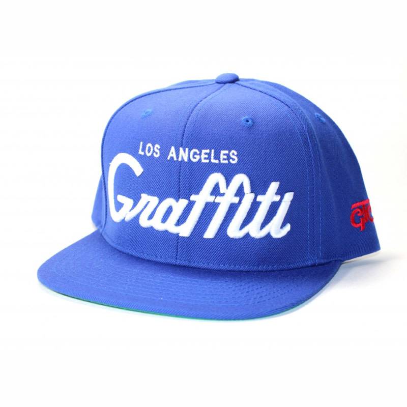 Graffiti The City Snapback - Los Angeles Graffiti - True Blue