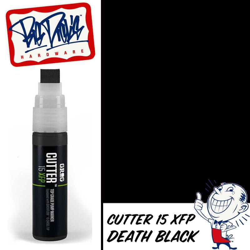 Grog Cutter - Death Black 15mm