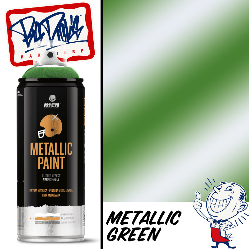 MTN PRO Metallic Spray Paint - Green