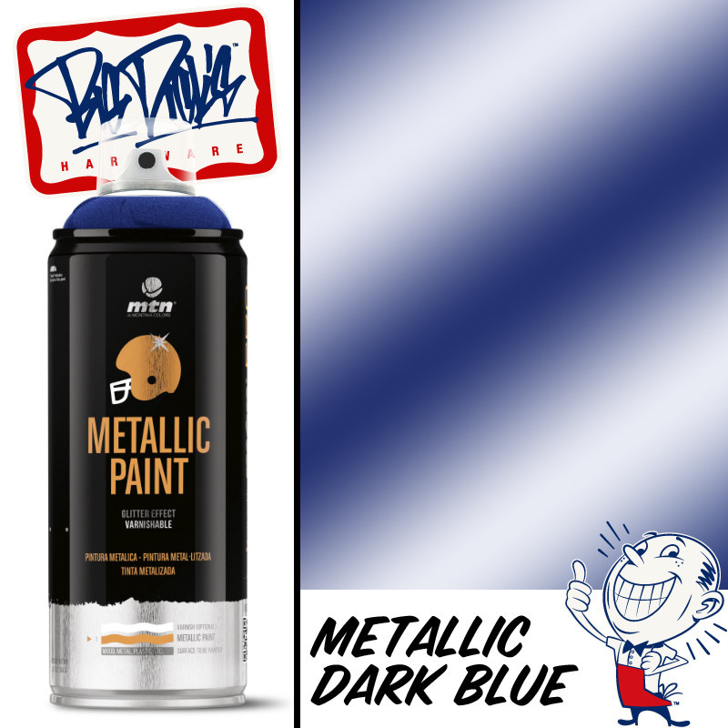 MTN PRO Metallic Spray Paint - Dark Blue