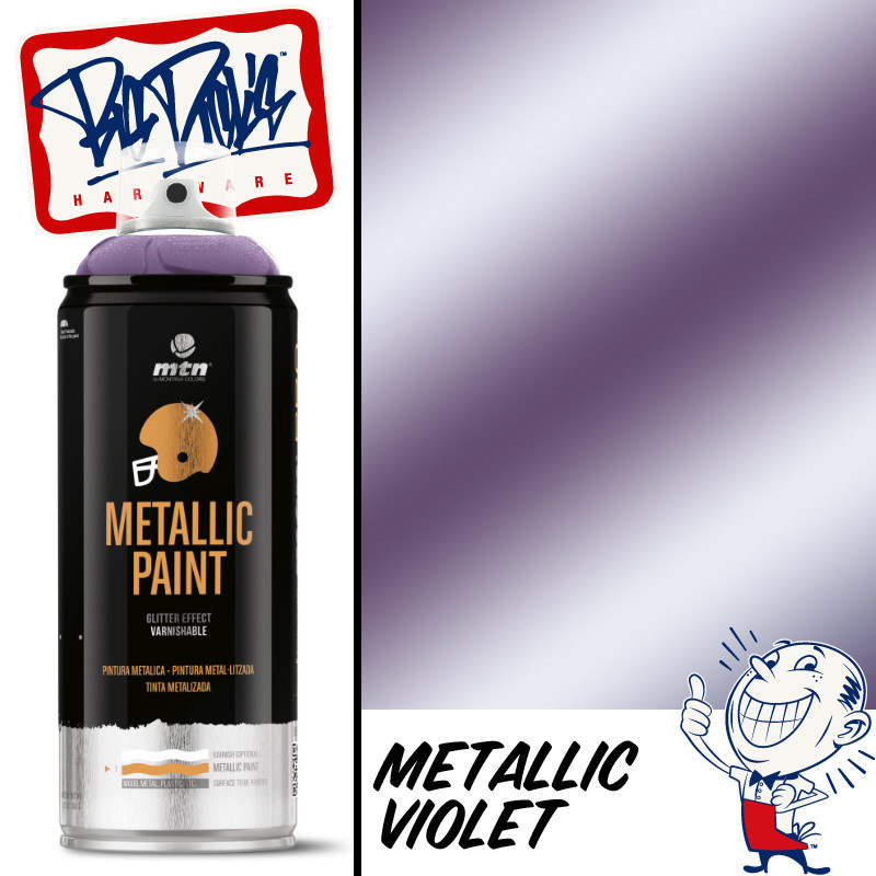 MTN PRO Metallic Spray Paint - Violet