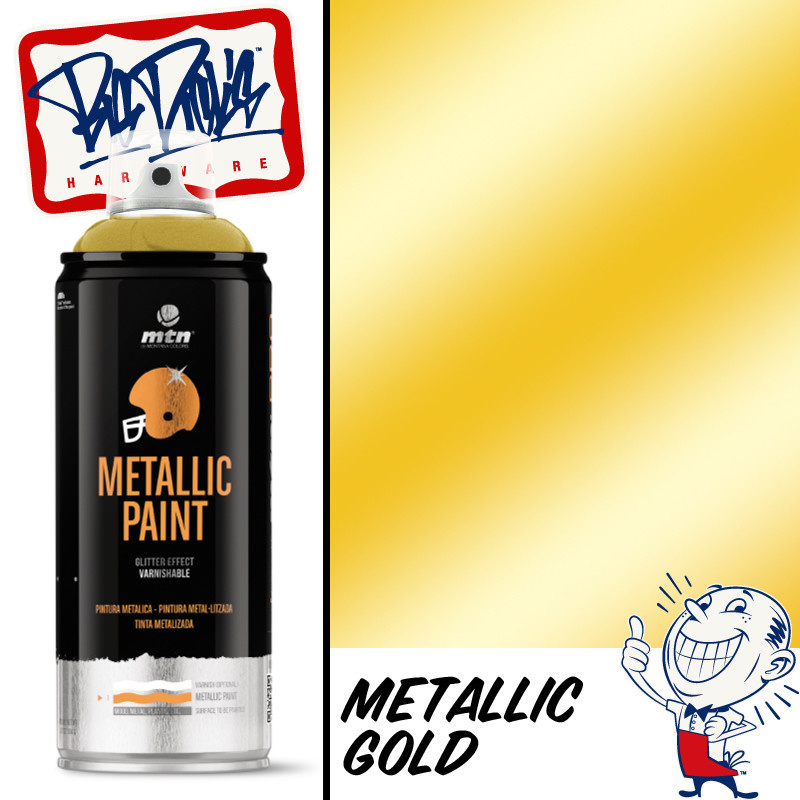 MTN PRO Metallic Spray Paint - Gold