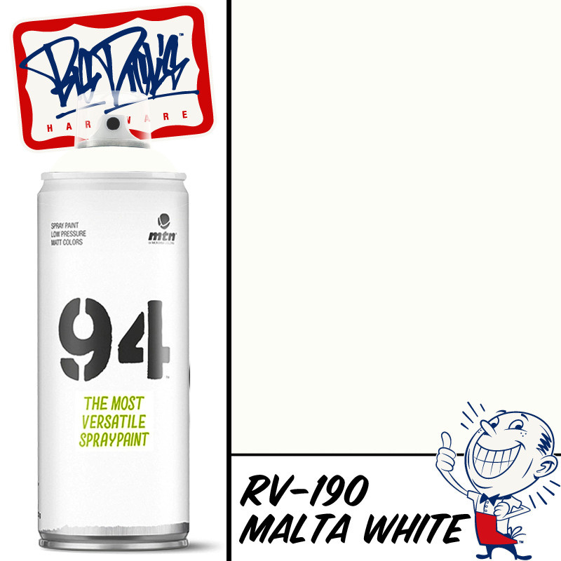 MTN 94 Spray Paint - Malta White RV-190