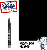 Posca PCF-350 Brush Tip Paint Marker - Black