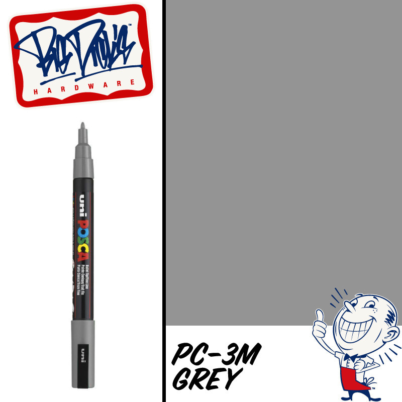 Posca PC - 3M Paint Marker - Grey