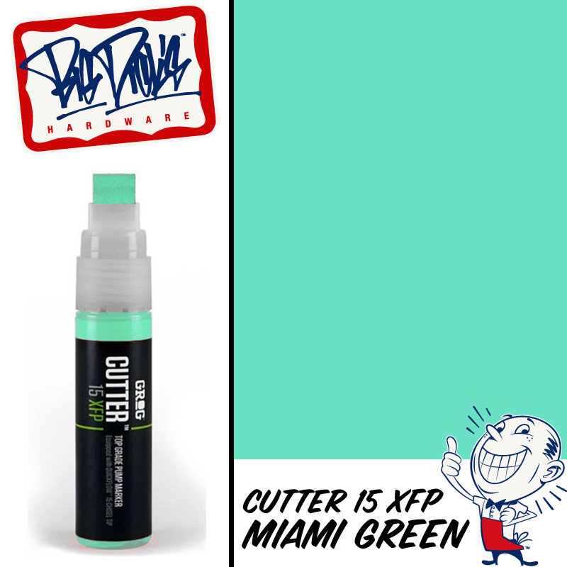 Grog Cutter - Miami Green 15mm