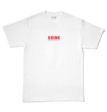 Krink Tee - Logo - White/Red