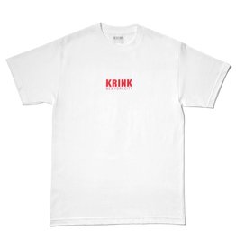 Krink Tee - Logo - White/Red