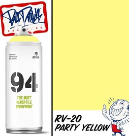 MTN 94 Spray Paint - Party Yellow RV-20