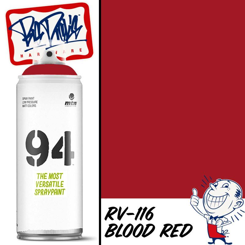 MTN 94 Spray Paint - Blood Red RV-116