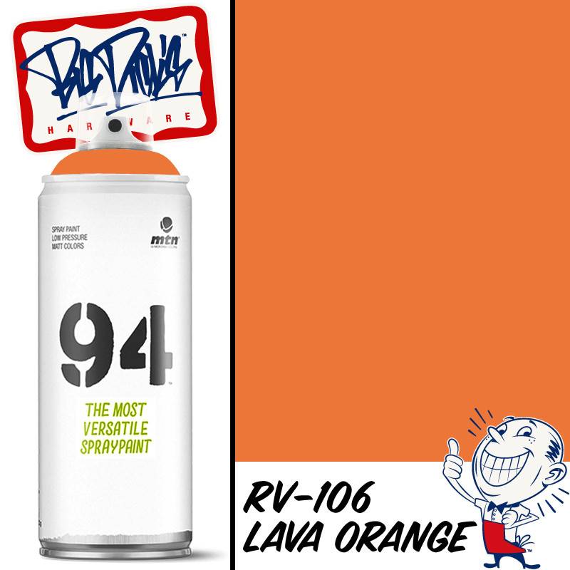 MTN 94 Spray Paint - Lava Orange RV-106