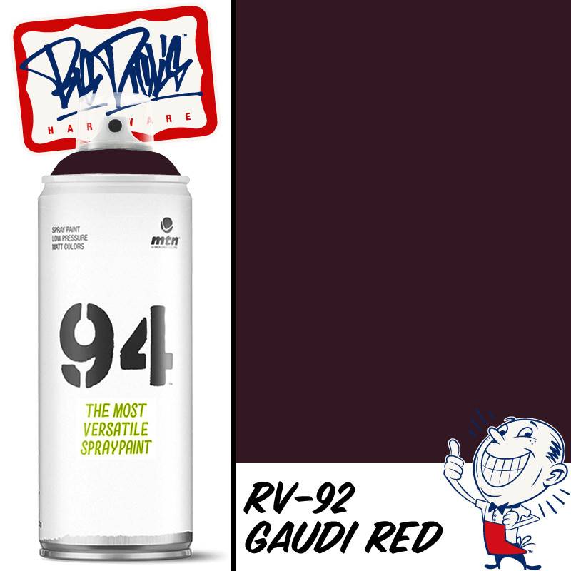 MTN 94 Spray Paint - Gaudi Red RV-92