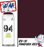 MTN 94 Spray Paint - Pandora Red RV-91
