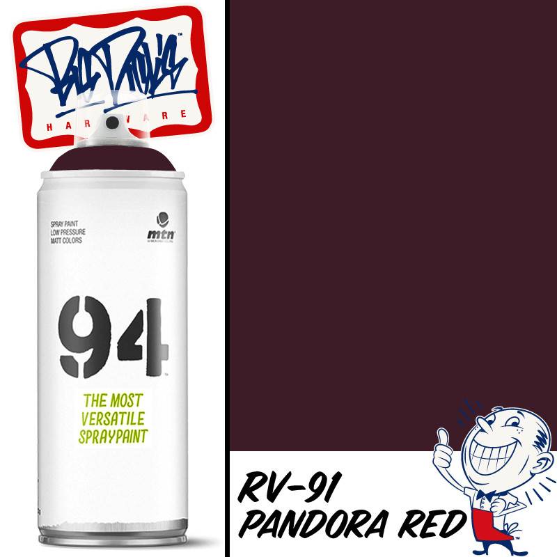 MTN 94 Spray Paint - Pandora Red RV-91
