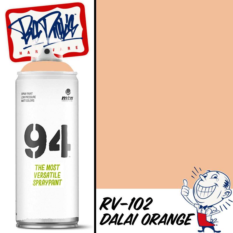 MTN 94 Spray Paint - Dalai Orange RV-102