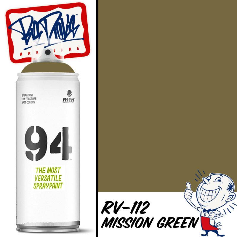 MTN 94 Spray Paint - Mission Green RV-112