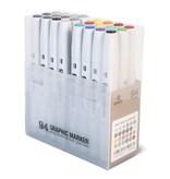 MTN 94 Graphic Marker w/Greyscale 24pk