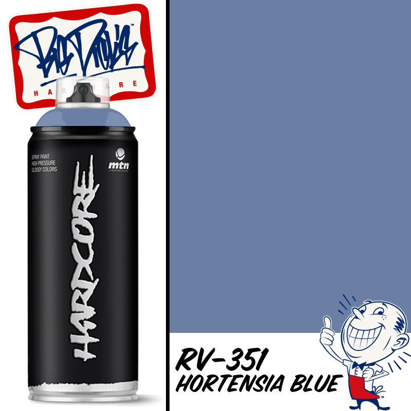 MTN Hardcore Spray Paint - Hortensia Blue RV-351