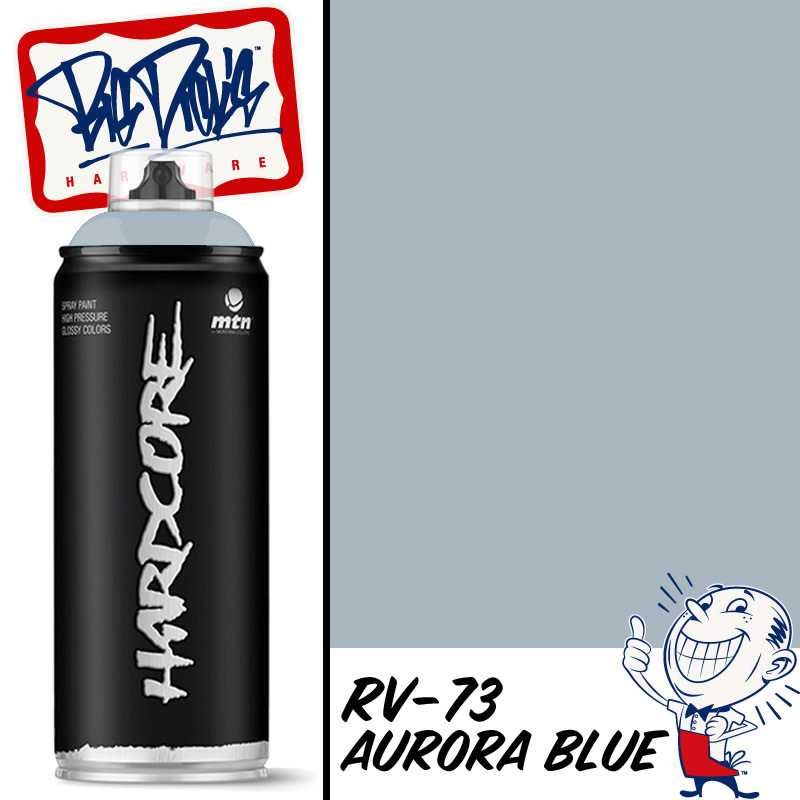 MTN Hardcore Spray Paint - Aurora Blue RV-73