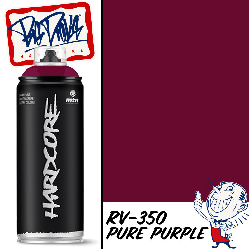 MTN Hardcore Spray Paint - Pure Purple RV-350