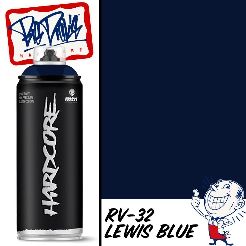 MTN Hardcore Spray Paint - Lewis Blue RV-32