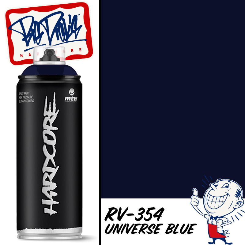 MTN Hardcore Spray Paint - Universe Blue RV-354
