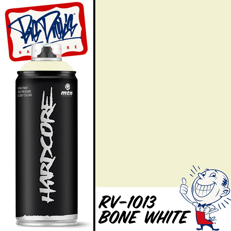 MTN Hardcore Spray Paint - Bone White RV-1013