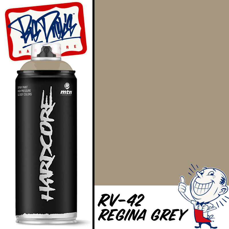 MTN Hardcore Spray Paint - Regina Grey RV-42