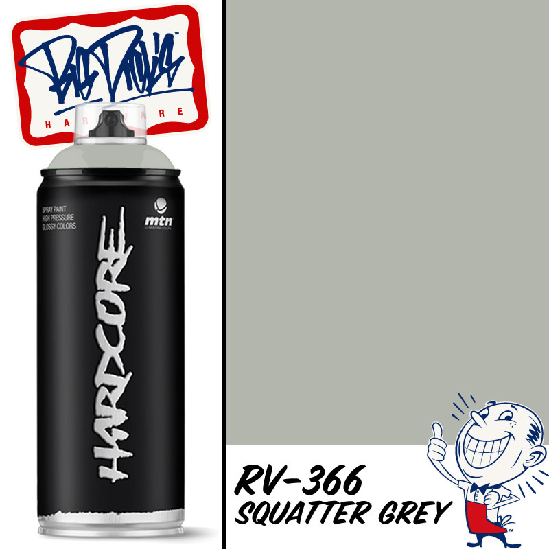 MTN Hardcore Spray Paint - Squatter Grey RV-366