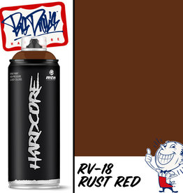 MTN Hardcore Spray Paint - Rust Red RV-18