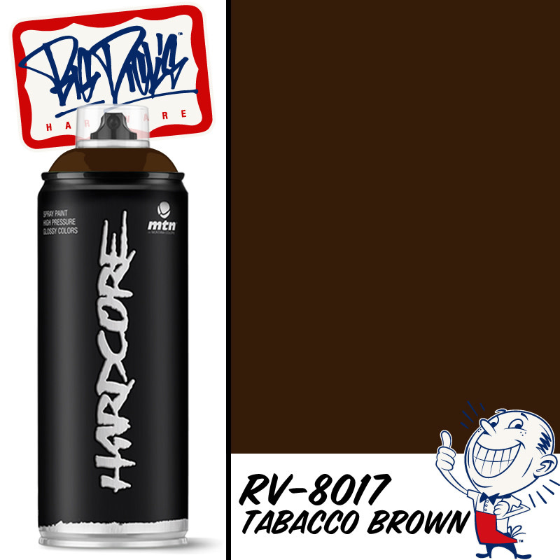 MTN Hardcore Spray Paint - Tobacco Brown RV-8017