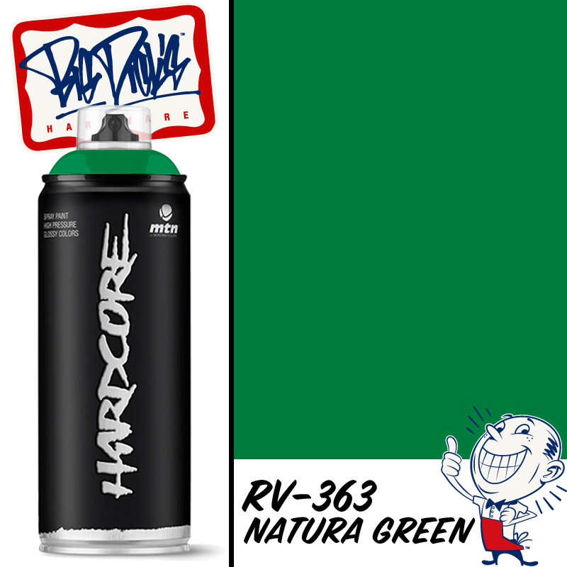 MTN Hardcore Spray Paint - Natura Green RV-363