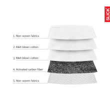 Slick Mask - Slick Splatter Set - Black/White (2 Masks / 4 Filters)