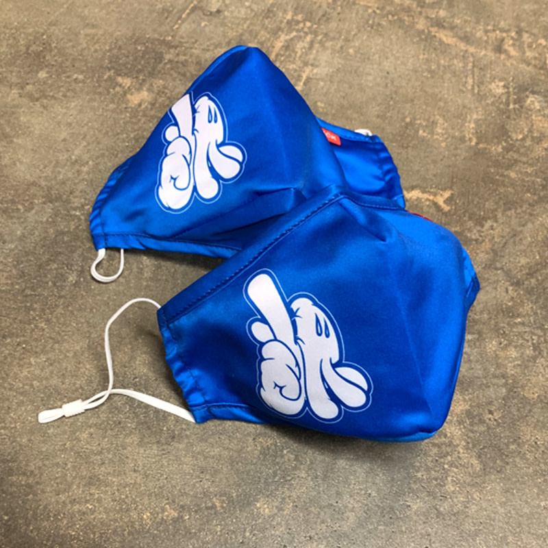 Slick Mask - LA Blue - Royal (2 Masks / 4 Filters)