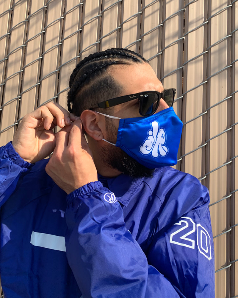 Slick Mask - LA Blue - Royal (2 Masks / 4 Filters)