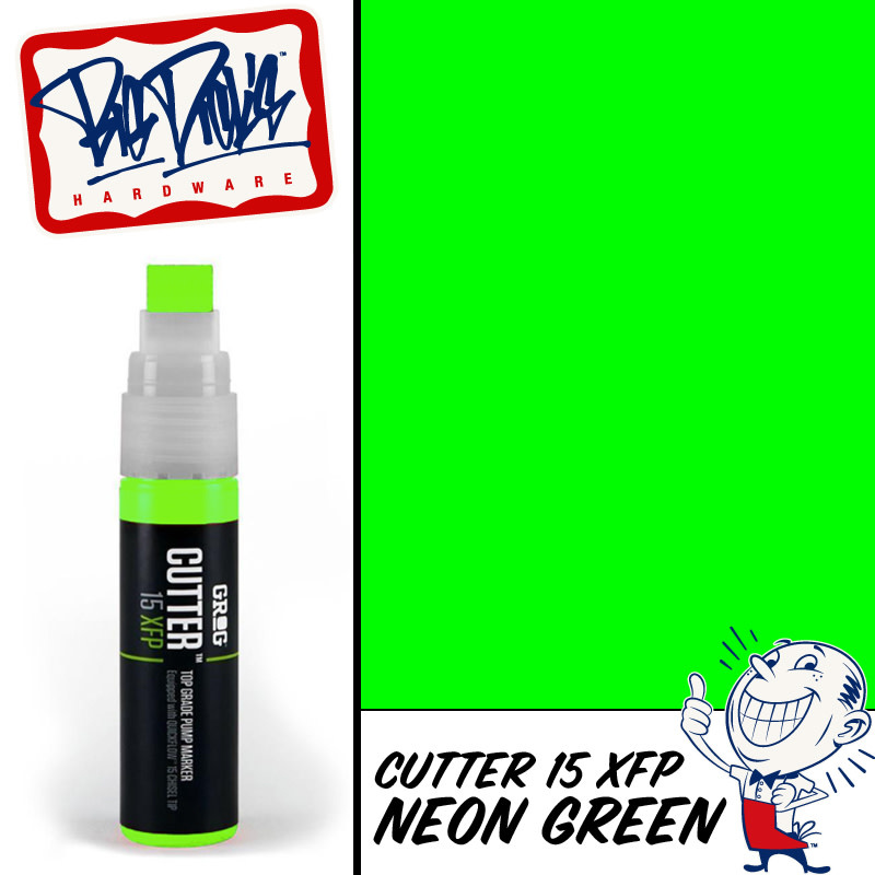 Grog Cutter - Neon Green 15mm